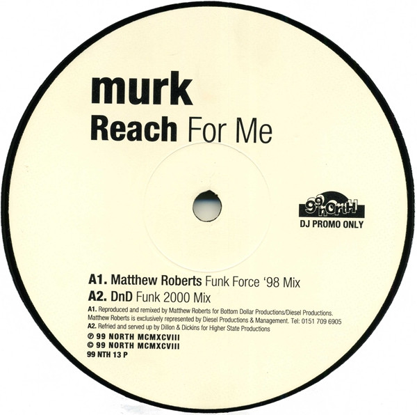 Murk - Reach For Me | 99 North (99 NTH 13 P) - main