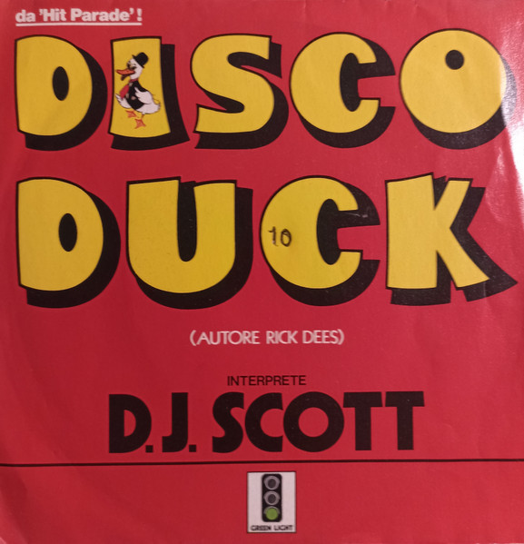 D. J. Scott - Disco Duck | Green Light (GL 12002) - main