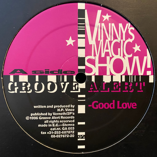 Vinny - Vinny's Magic Show | Groove Alert Records (GA 003)