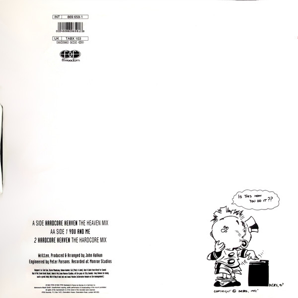 DJ Seduction - Hardcore Heaven / You And Me | Ffrreedom (TABX 103) - 2 DJ Seduction - Hardcore Heaven / You And Me | Ffrreedom (TABX 103) - 2