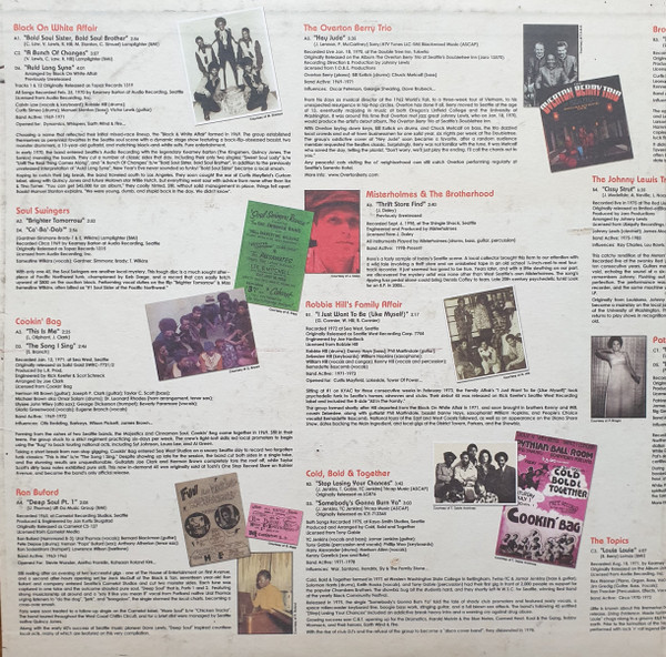 Various - Wheedle's Groove (Seattle's Finest In Funk & Soul • 1965-75) | Light In The Attic (LITA 009) - 2