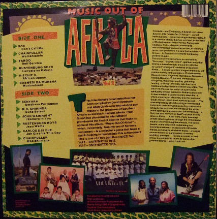 Various - Music Out Of Africa Volume 1 | Sonet (SNTF 1013) - 2