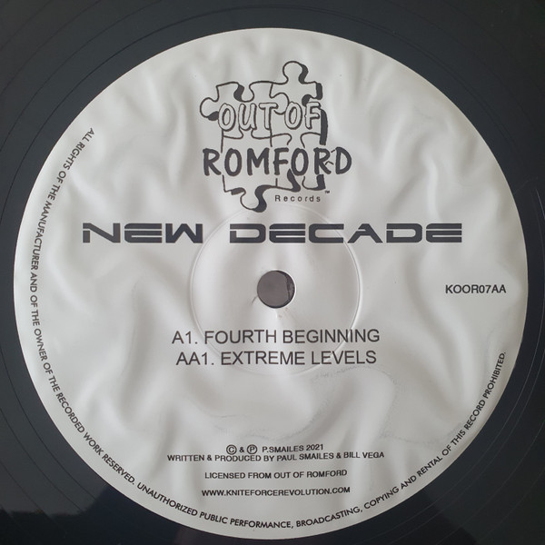 New Decade - Fourth Beginning / Extreme Levels | Out Of Romford Records (KOOR07)