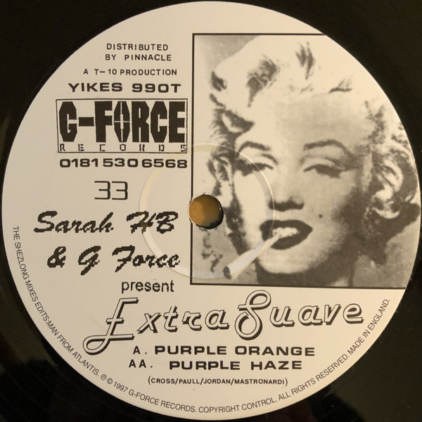 Sarah HB + G-Force - Extra Suave | G-Force Records (YIKES 990 T) - main Sarah HB + G-Force - Extra Suave | G-Force Records (YIKES 990 T) - main