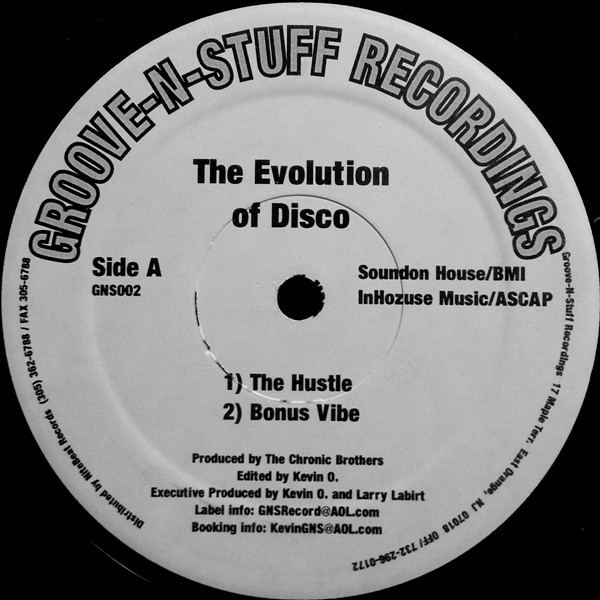 The Chronic Brothers - The Evolution Of Disco | Groove-N-Stuff Recordings (GNS002)