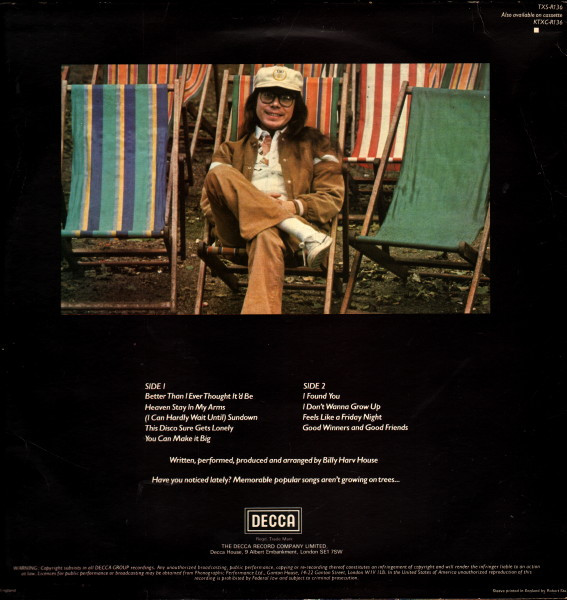 Bill House - Dancing With A Smile | Decca (TXS-R 136) - 2 Bill House - Dancing With A Smile | Decca (TXS-R 136) - 2