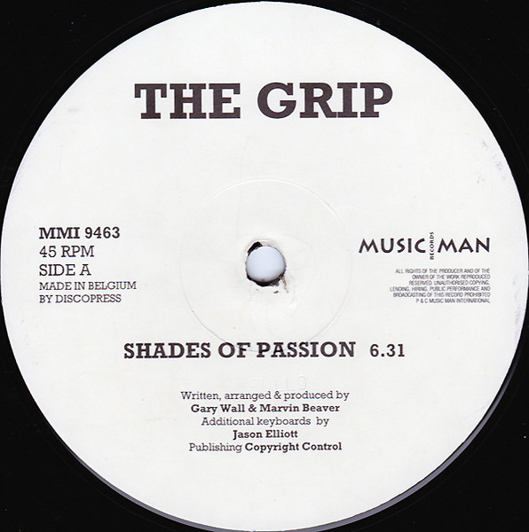 Grip - Shades Of Passion / On And On | Music Man Records (MMI 9463)