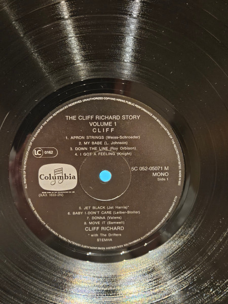 Cliff Richard - Cliff (The Cliff Richard Story Vol. 1) | Columbia (5C 052 05071 M) - 3 Cliff Richard - Cliff (The Cliff Richard Story Vol. 1) | Columbia (5C 052 05071 M) - 3