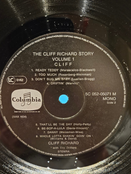 Cliff Richard - Cliff (The Cliff Richard Story Vol. 1) | Columbia (5C 052 05071 M) - 4 Cliff Richard - Cliff (The Cliff Richard Story Vol. 1) | Columbia (5C 052 05071 M) - 4