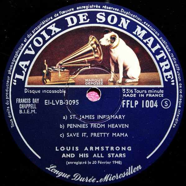 Louis Armstrong And His All-Stars - Louis Armstrong And His All Stars | La Voix De Son Maître (FFLP 1004) - 3
