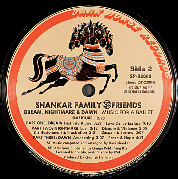 Shankar Family & Friends - Shankar Family ૐ Friends | Dark Horse Records (SP-22002) - 4 Shankar Family & Friends - Shankar Family ૐ Friends | Dark Horse Records (SP-22002) - 4