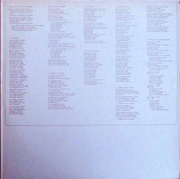 Angelo Branduardi - La Pulce D'Acqua | Polydor (2448 062) - 4