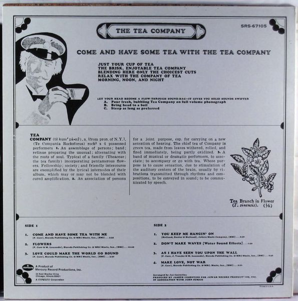 The Tea Company - Come And Have Some Tea With The Tea Company | Not On Label (SRS-67105) - 2