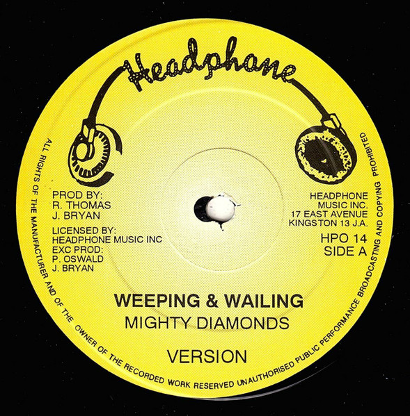 The Mighty Diamonds - Weeping & Wailing | Headphone (HBO 14)