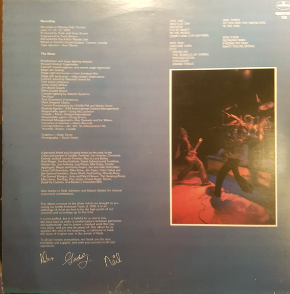 Rush - All The World's A Stage | Mercury (6672 015) - 2 Rush - All The World's A Stage | Mercury (6672 015) - 2