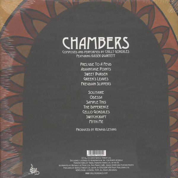 Gonzales Feat. Kaiser Quartett - Chambers | Gentle Threat (GENTLE018V) - 2 Gonzales Feat. Kaiser Quartett - Chambers | Gentle Threat (GENTLE018V) - 2