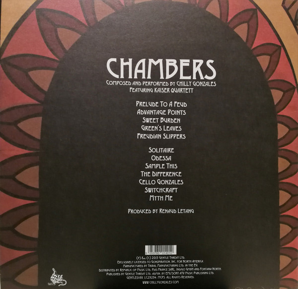 Gonzales Feat. Kaiser Quartett - Chambers | Gentle Threat (GENTLE018V) - 4 Gonzales Feat. Kaiser Quartett - Chambers | Gentle Threat (GENTLE018V) - 4