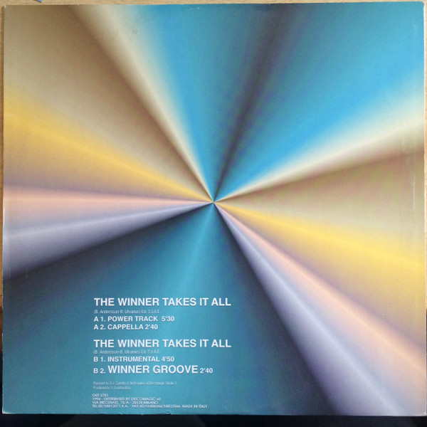 Sheena Rayder - The Winner Takes It All | Out (OUT 3701) - main