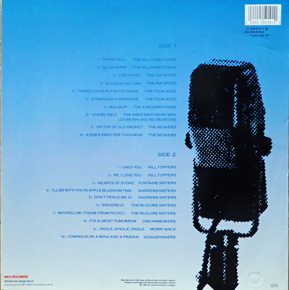 Various - Vocal Groups Of The 40s And 50s | MCA Records (255 010-1) - 2