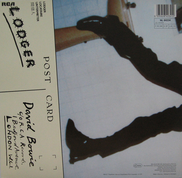 David Bowie - Lodger | RCA International (NL 84234) - 2
