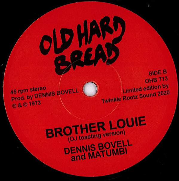 Matumbi - Brother Louie | Old Hard Bread (OHB 713) - main