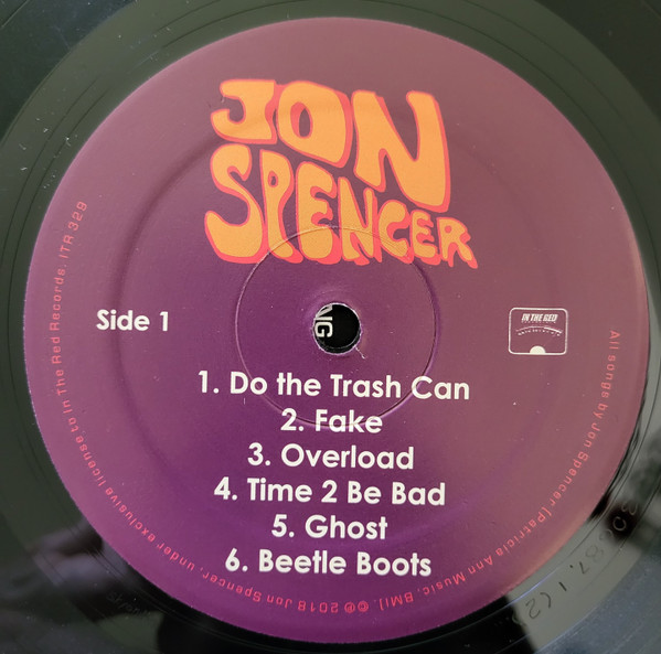 Jon Spencer - Spencer Sings The Hits | In The Red Recordings (ITR 329) - 3