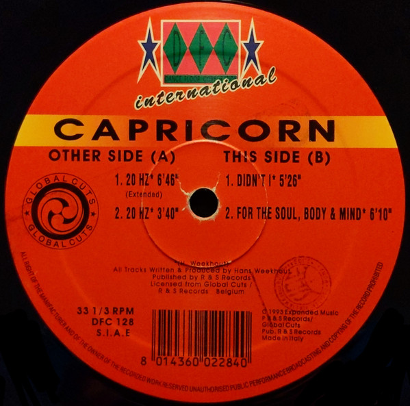 Capricorn - 20 Hz | DFC (DFC 128) - main