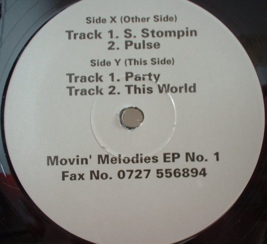 Movin' Melodies - EP No. 1 | Slate Records (SLATE 001) - 3