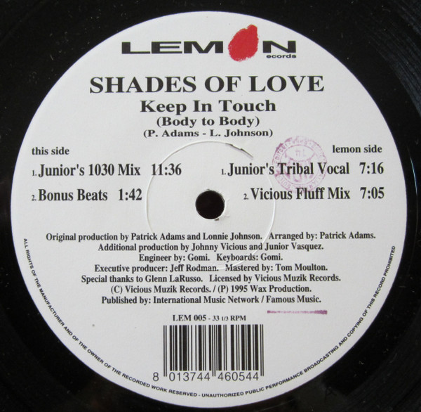 Keep In Touch (Body To Body)