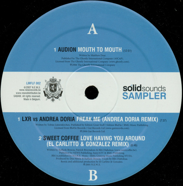 Various - Sólid Sounds Sampler | La Musique Fait La Force (LMFLF 002)