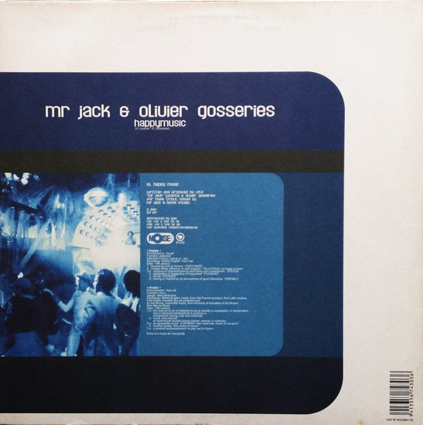 Mr. Jack & Olivier Gosseries - Happymusic | Noise Traxx (410.0001.30) - 2 Mr. Jack & Olivier Gosseries - Happymusic | Noise Traxx (410.0001.30) - 2