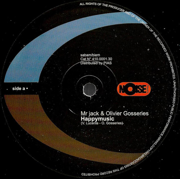 Mr. Jack & Olivier Gosseries - Happymusic | Noise Traxx (410.0001.30) - 3 Mr. Jack & Olivier Gosseries - Happymusic | Noise Traxx (410.0001.30) - 3