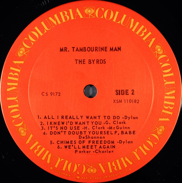 The Byrds - Mr. Tambourine Man | Columbia (CS 9172) - 4