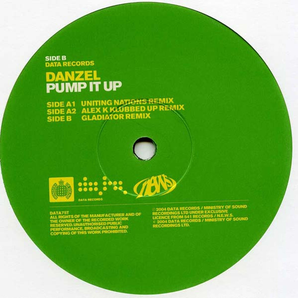 Danzel - Pump It Up | Data Records (DATA75T) - 4