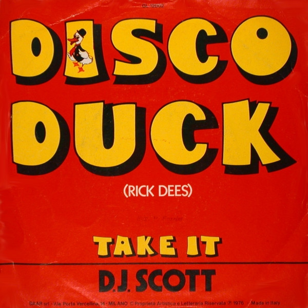 D. J. Scott - Disco Duck | Green Light (GL 12002) - 2