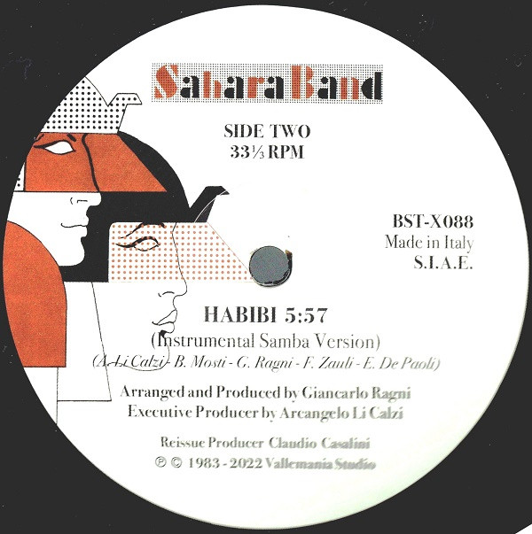 Sahara Band - Habibi | Best Record (BST-X088) - 4