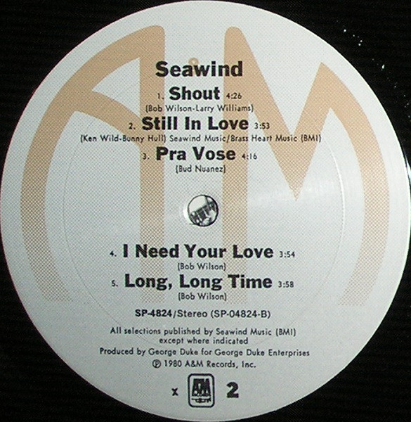 Seawind - Seawind | A&M Records (SP-4824) - 4