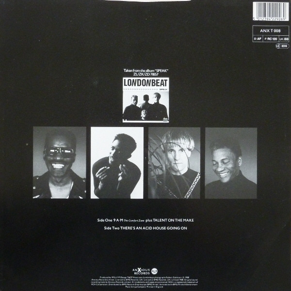 Londonbeat - 9 A.M. | Anxious Records (ANX T 008) - 2