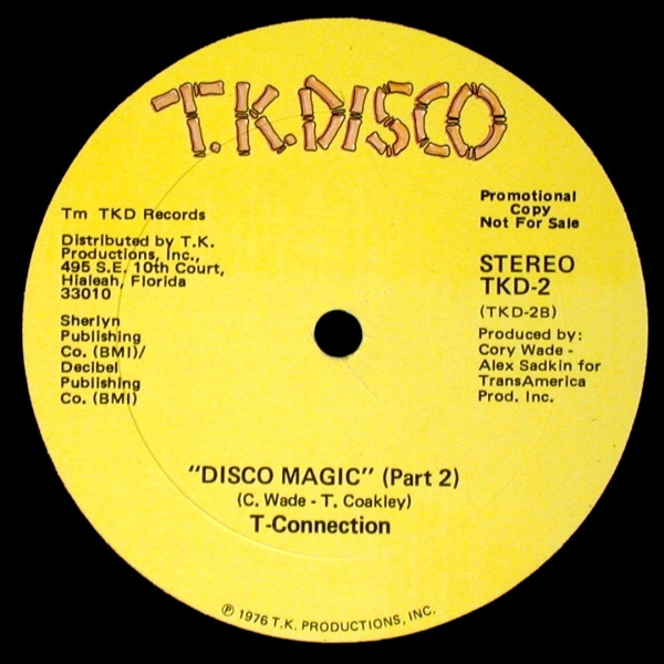 T-Connection - Disco Magic | T.K. Disco (TKD-2)