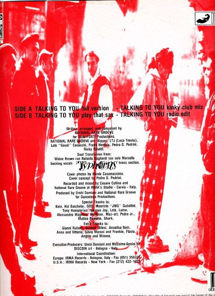 National Rare Groove - Talking To You | Calypso Records (CPS 006) - 2