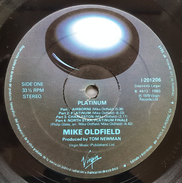 Mike Oldfield - Platinum | Virgin (I-201206) - 3
