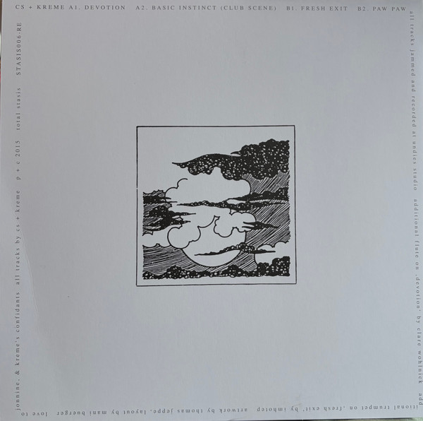 CS + Kreme - CS + Kreme | Total Stasis (STASIS006-RE) - 2 CS + Kreme - CS + Kreme | Total Stasis (STASIS006-RE) - 2