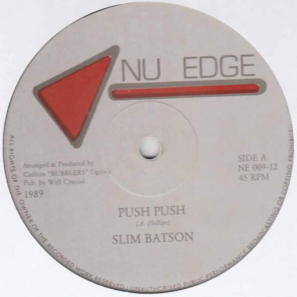Slim Batson - Push Push | Nu Edge (NE 009-12) - main