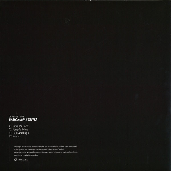 Basic Human Tastes - Down The 16*71 | FTWR Recordings (FTWR005) - 2