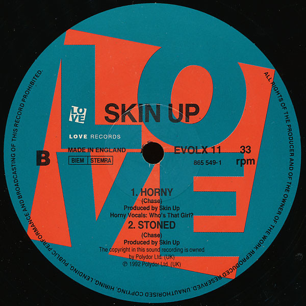 Skin Up - A Juicy Red Apple | Love Records (EVOLX 11) - 4