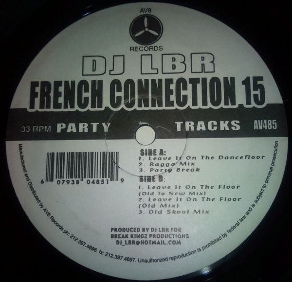 DJ LBR - French Connection Vol. 15 | AV8 Records (AV485)