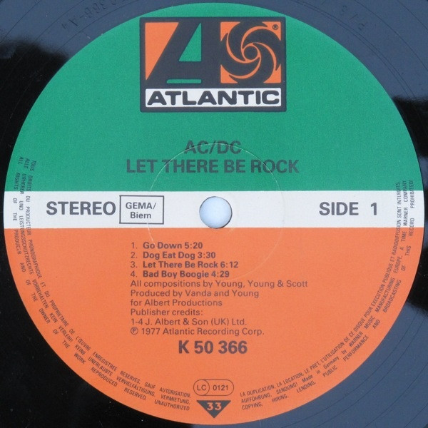 AC/DC - Let There Be Rock | Atlantic (ATL 50 366) - 3