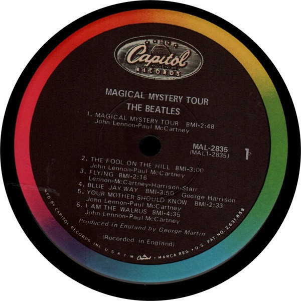 The Beatles - Magical Mystery Tour | Capitol Records (MAL 2835) - 3