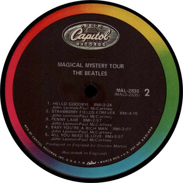 The Beatles - Magical Mystery Tour | Capitol Records (MAL 2835) - 4