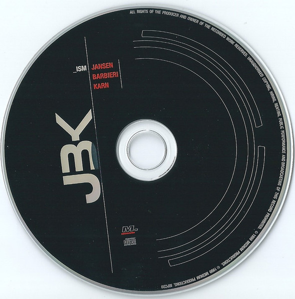 Jansen/Barbieri/Karn - _ISM | Medium Productions Limited (MPCD9) - 3